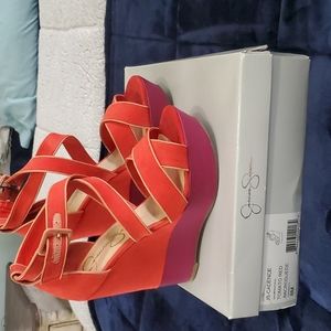 Jessica Simpson wedges